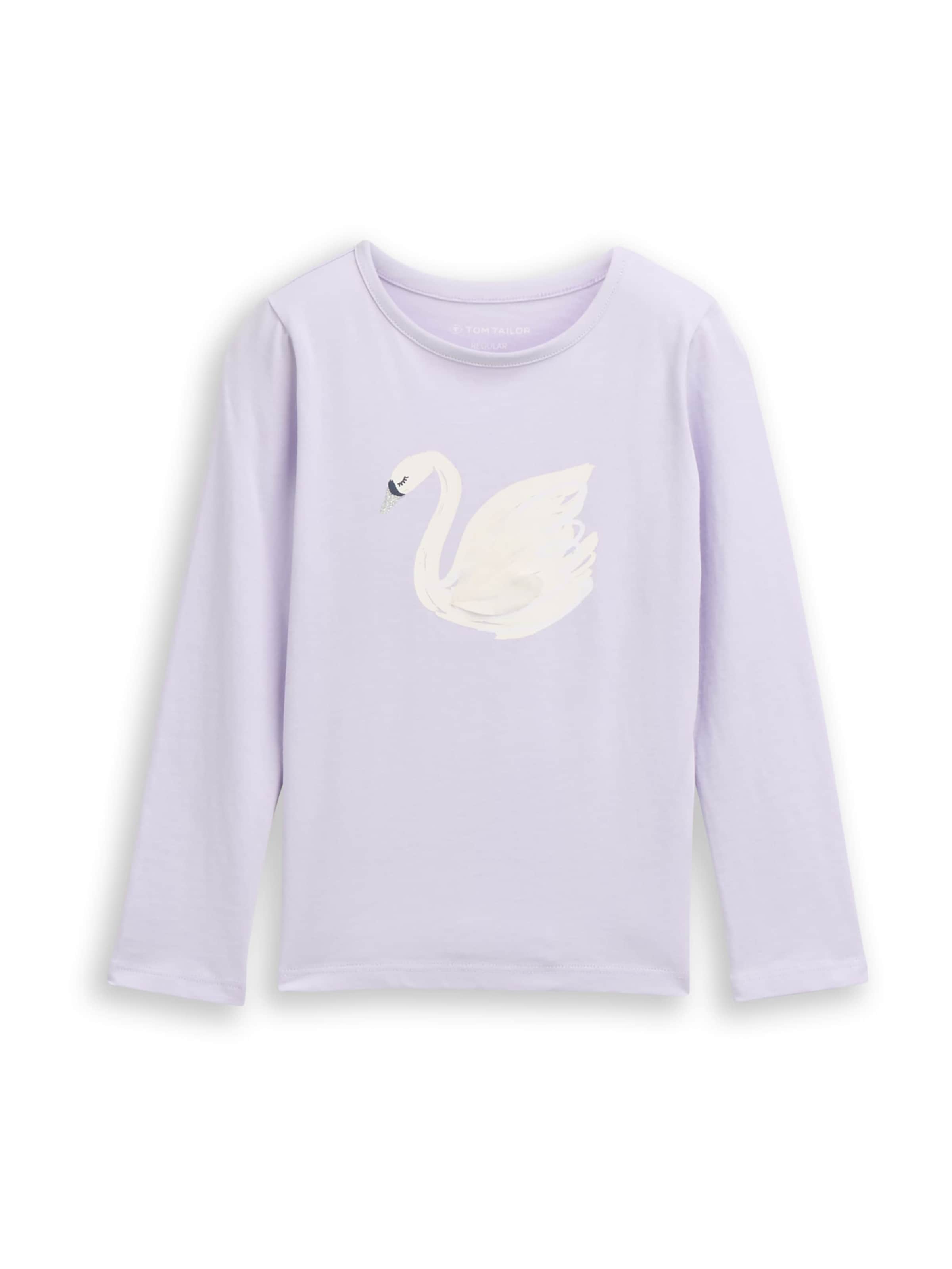 T-Shirt TOM TAILOR en violet : devant