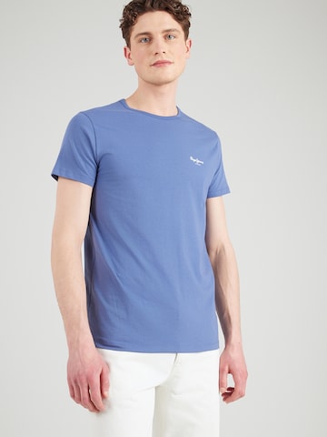 Pepe Jeans T-shirt i blå: framsida