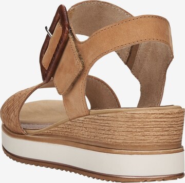REMONTE Strap Sandals in Brown