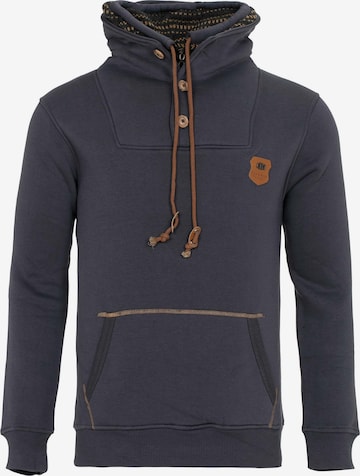 CIPO & BAXX Sweatshirt 'Fusion' in Blauw: voorkant