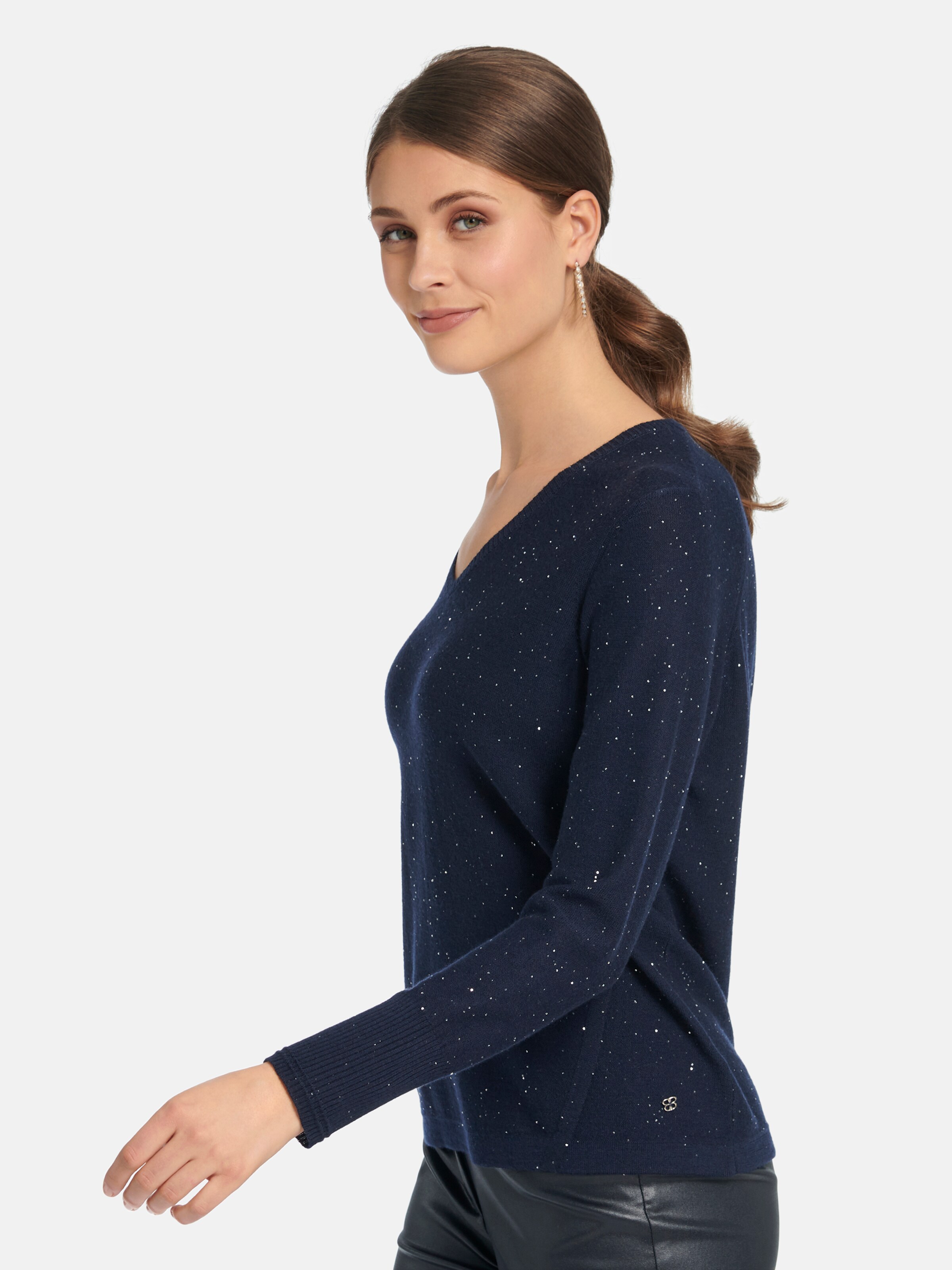 Frauen Pullover & Strick Basler Pullover in Navy - HL63322 Frauen Pullover & Strick Basler Pullover in Navy - HL63322