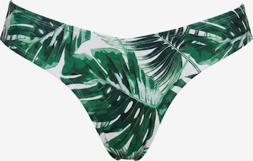 Slip costum de baie 'Monaco' de la SugarShape pe verde: față