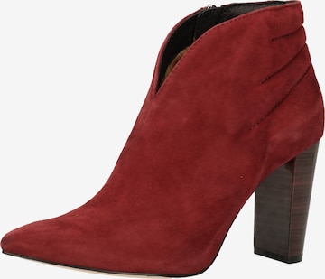 CAPRICE Booties in Red: front