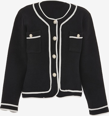CHANI Knit Cardigan in Black: front