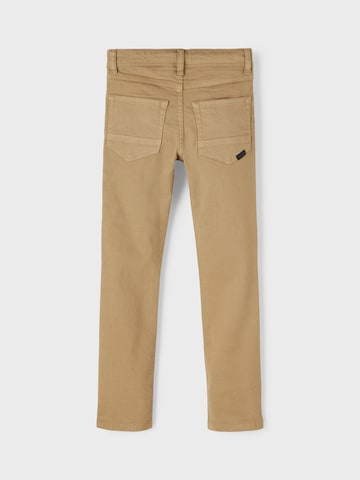 Regular Pantalon 'Theo' NAME IT en marron