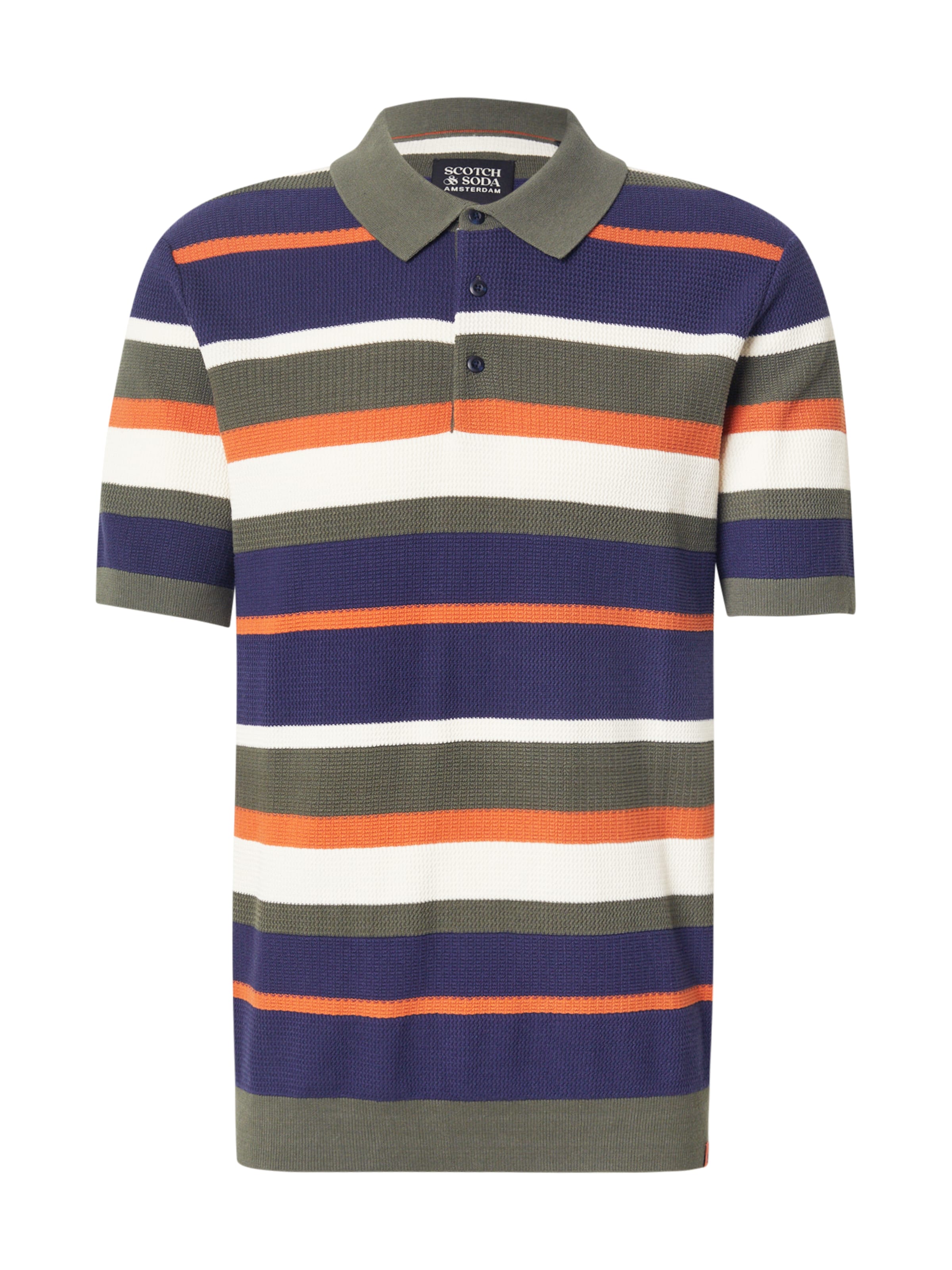 SCOTCH & SODA Sveter - Modrá: predná strana