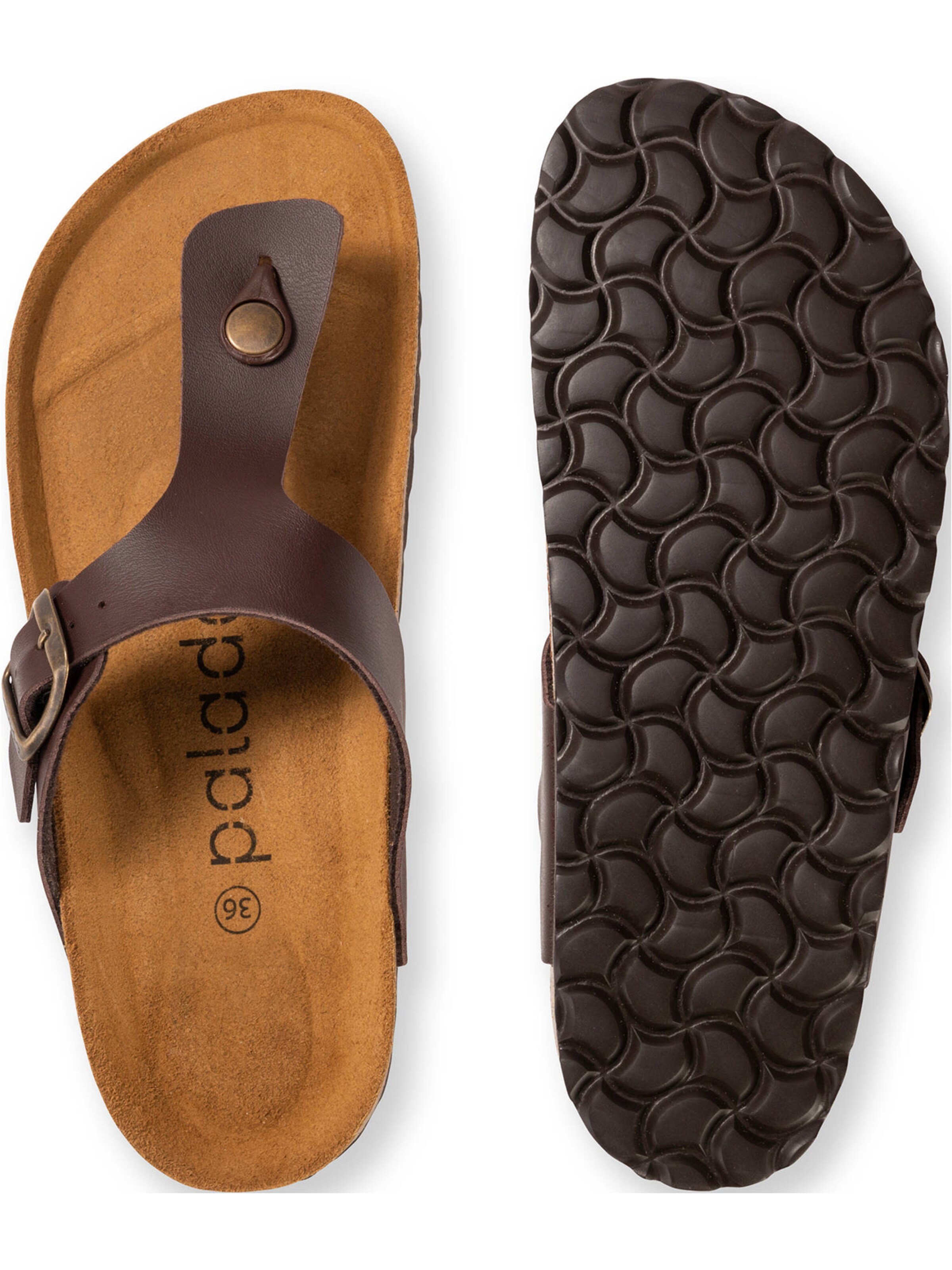 Tongs 'Kos' Palado en marron