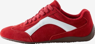 Next Matalavartiset tennarit värissä punainen: etupuoli