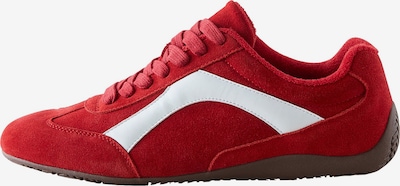 Sportbačiai be auliuko iš Next, spalva – raudona / balta, Prekių apžvalga