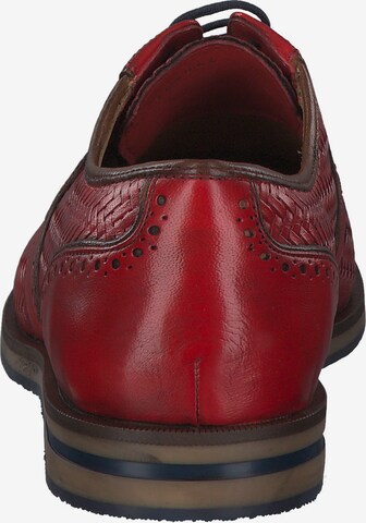 Galizio Torresi Lace-Up Shoes in Red