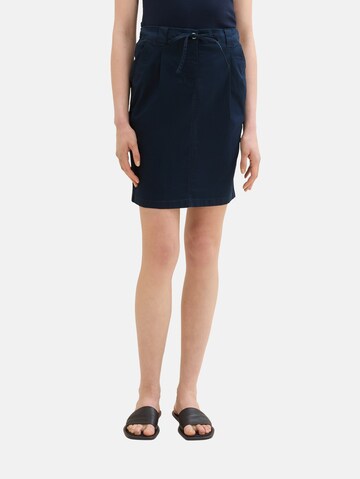 TOM TAILOR Rok in Blauw: voorkant