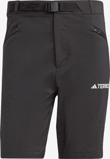 ADIDAS TERREX Pantalon de sport 'Xperior' en noir / blanc, Vue avec produit