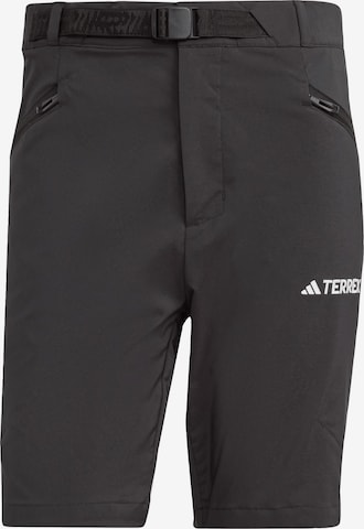 Regular Pantalon de sport 'Xperior' ADIDAS TERREX en noir : devant