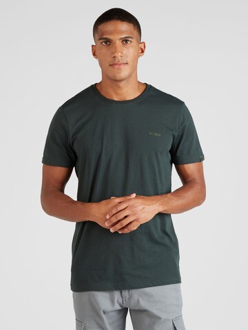 Ragwear T-Shirt 'NEDIE' in Grün: Vorderseite