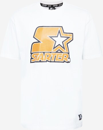 T-Shirt 'Basketball Skin' Starter Black Label en blanc : devant