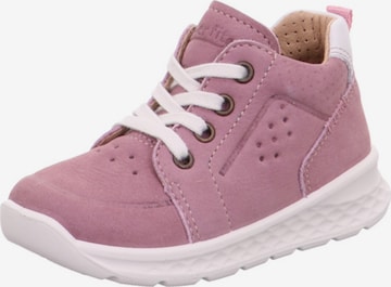 Chaussure basse 'Breeze' SUPERFIT en rose : devant