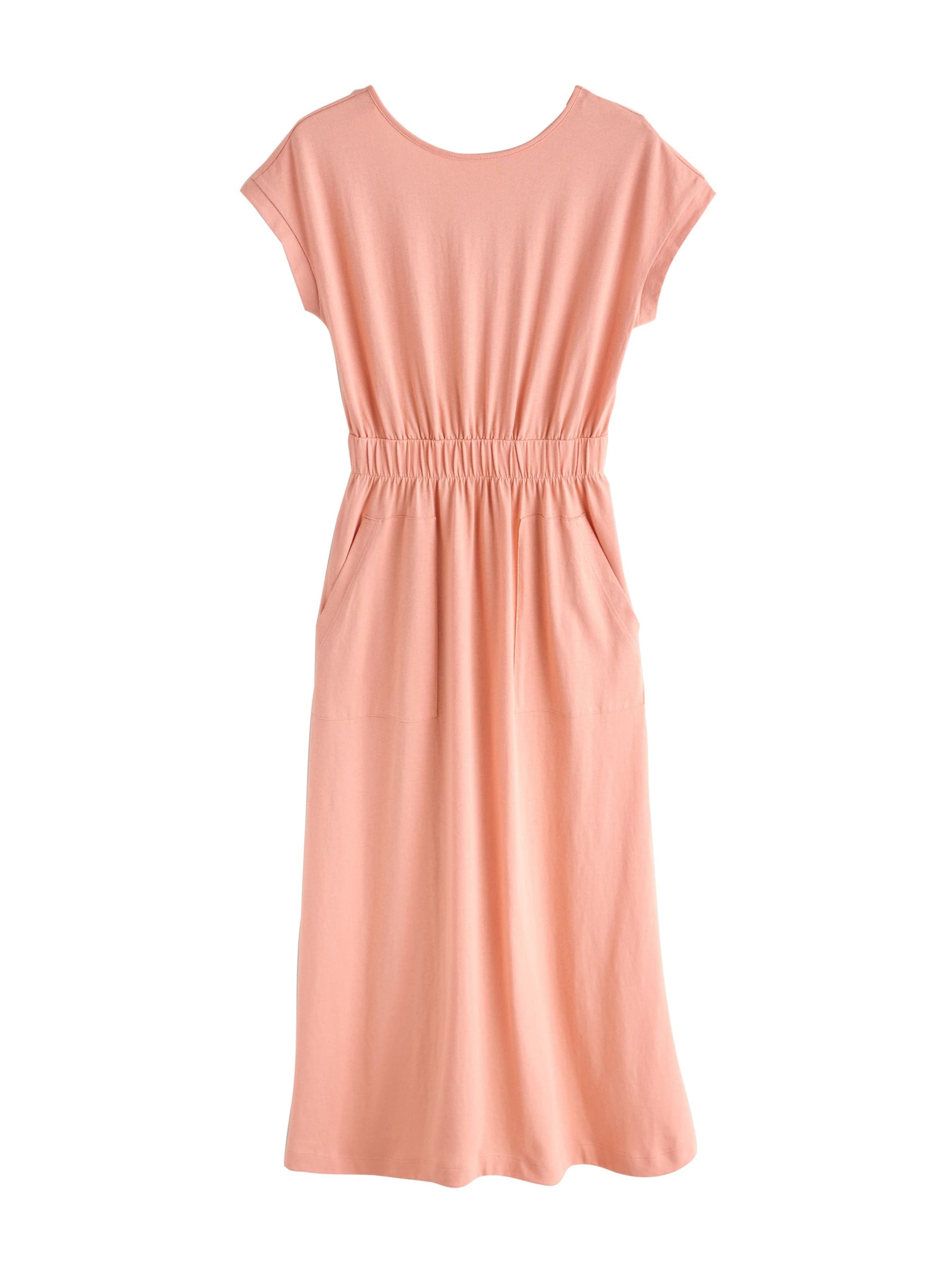 Next Рокля в оранжево: отпред