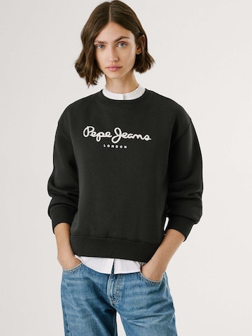 Sweat-shirt 'Baddy' Pepe Jeans en noir : devant