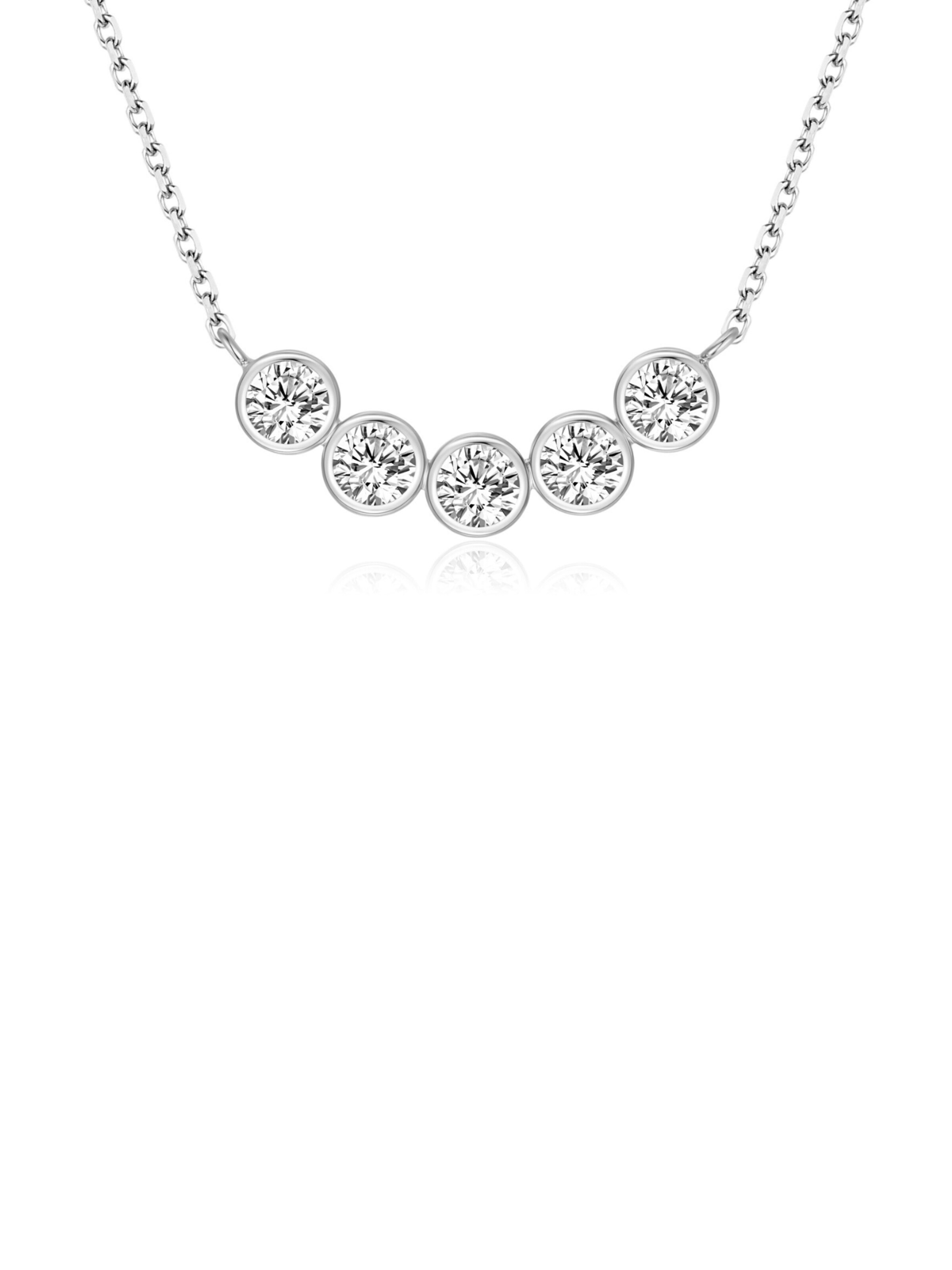 Pure Schmuck Ketting 'Grace' in Zilver