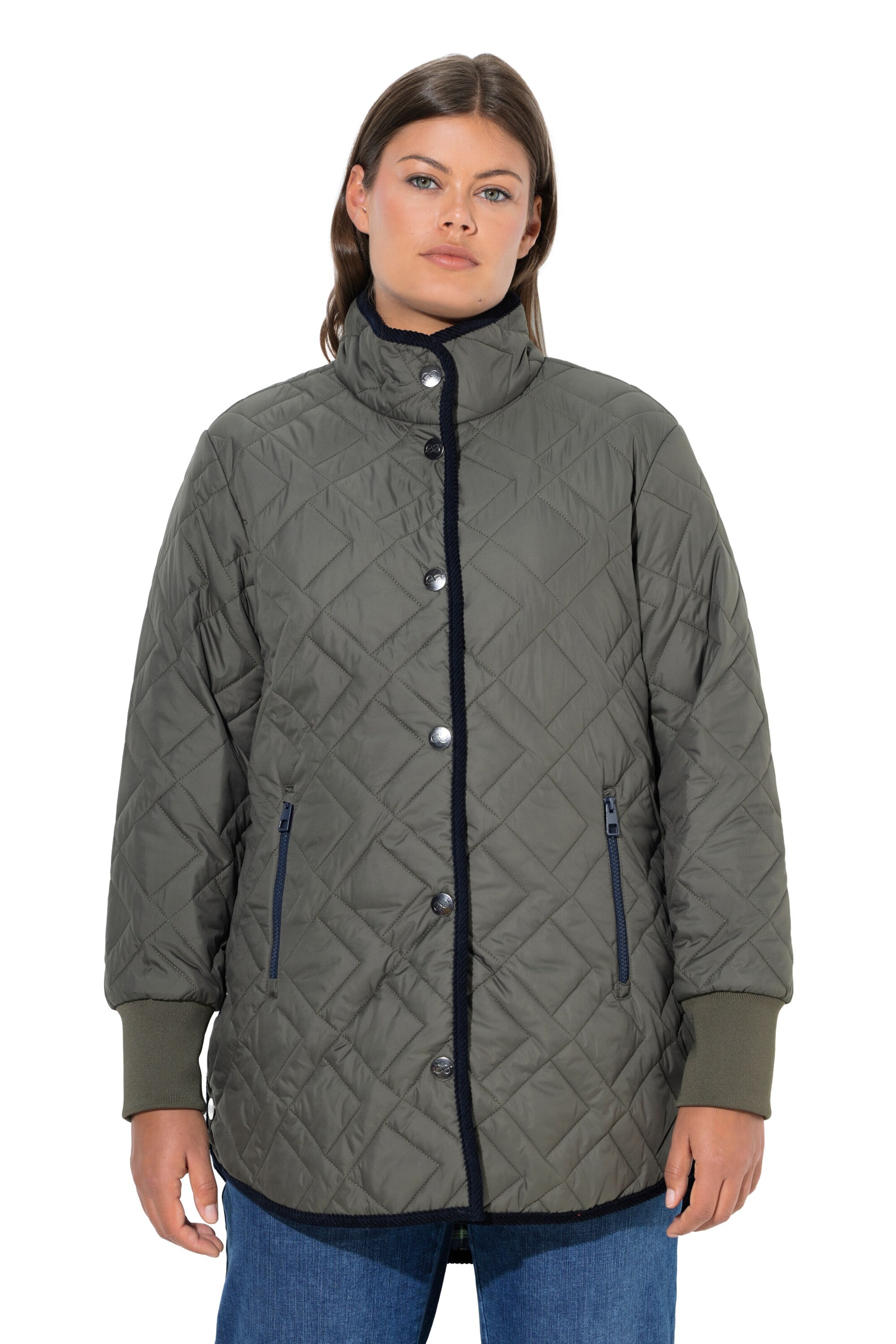 LAURASØN Tussenjas in Groen: voorkant