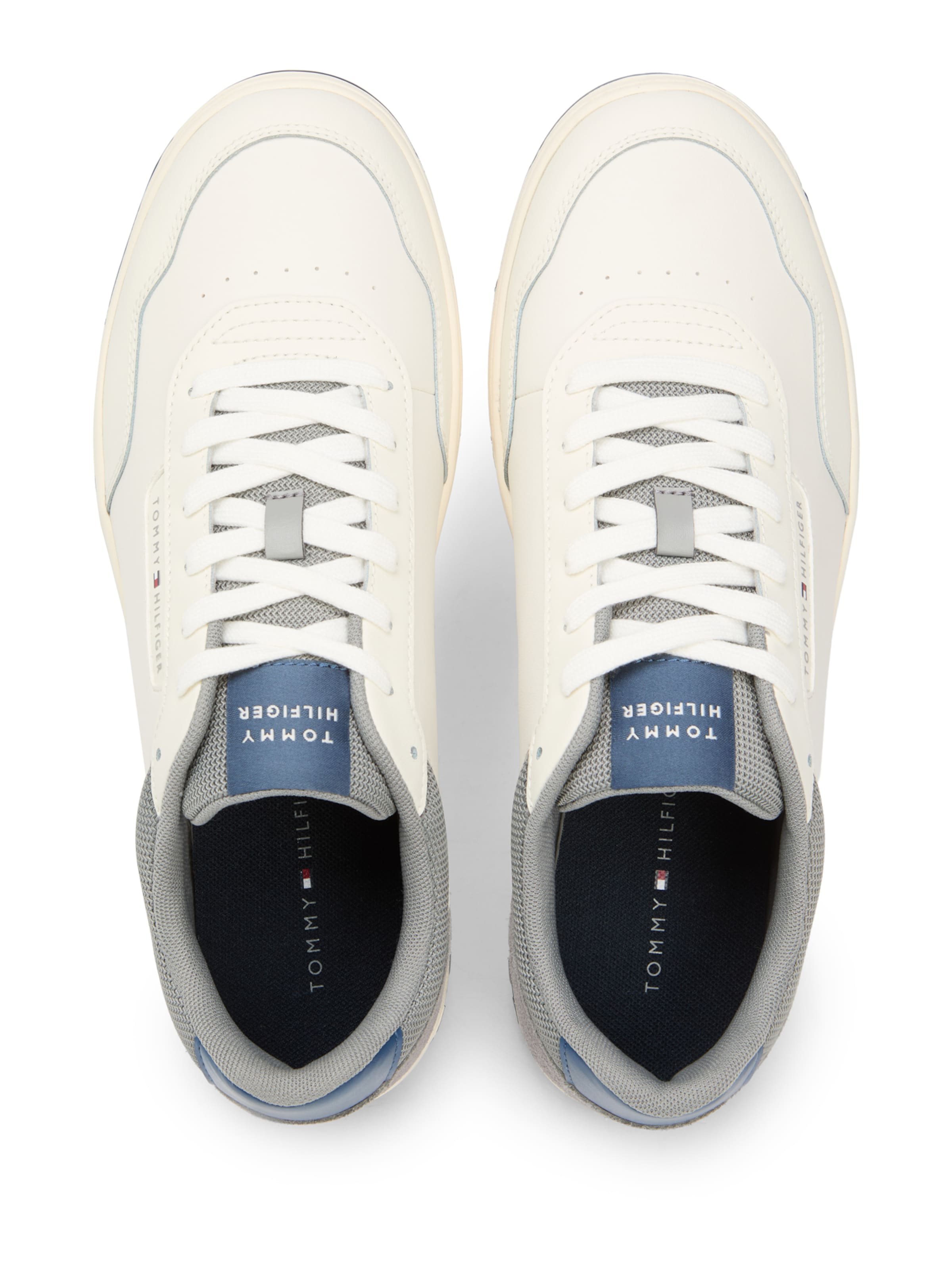 TOMMY HILFIGER Nizke superge 'Basket Core Lite' | bela barva