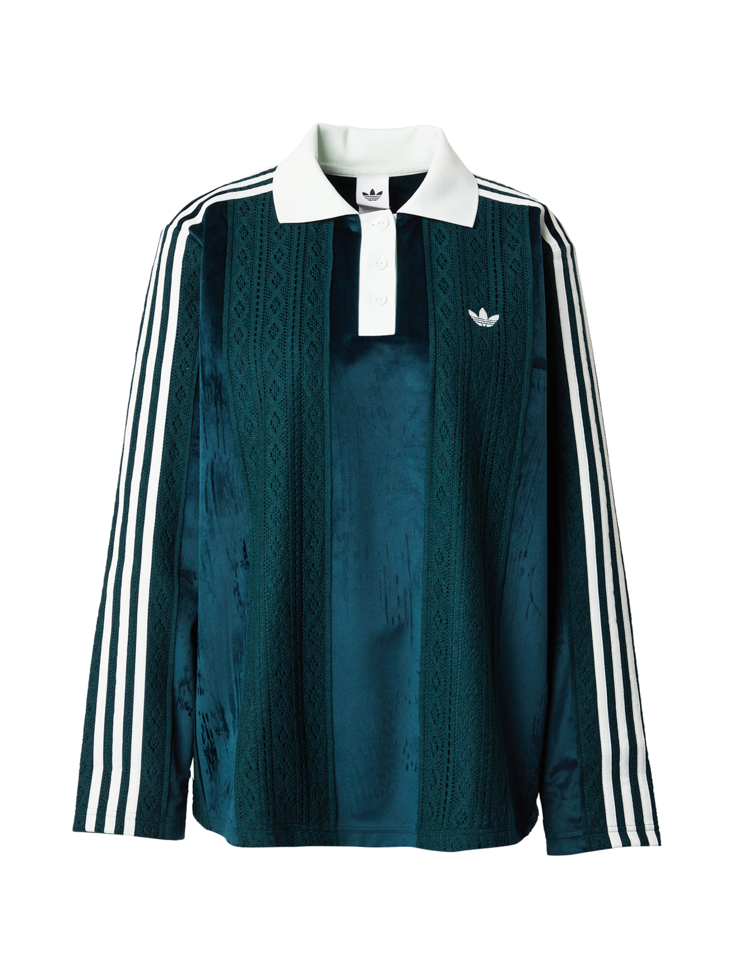 T-shirt ADIDAS ORIGINALS en vert : devant