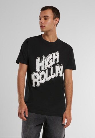 MT Men Shirt 'High Rollin' in Zwart: voorkant