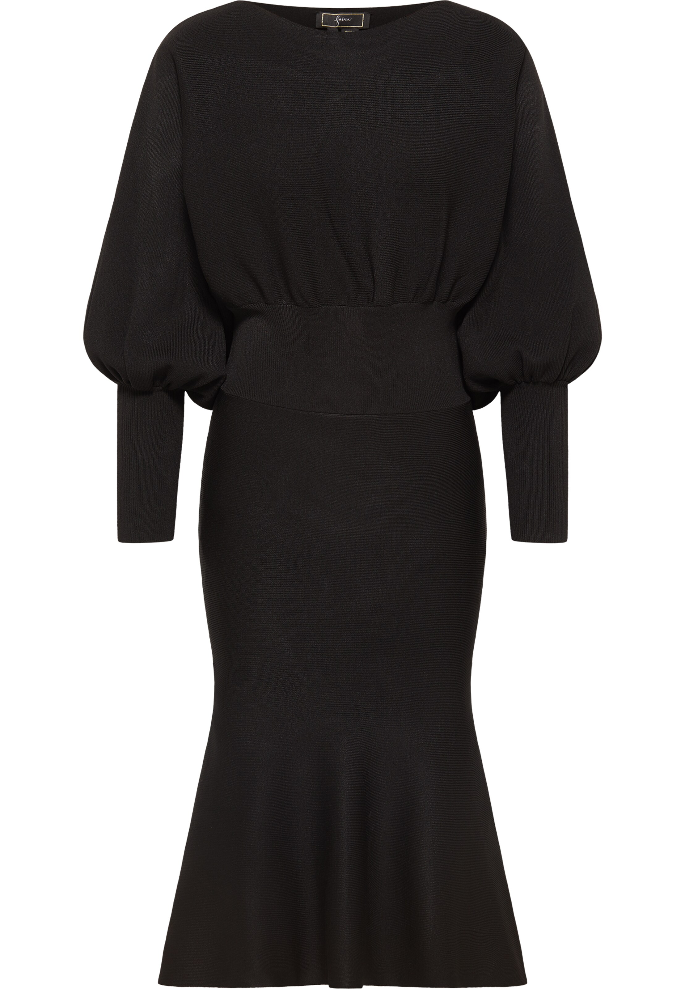 Abito in maglia faina di colore nero, Visualizzazione prodotti