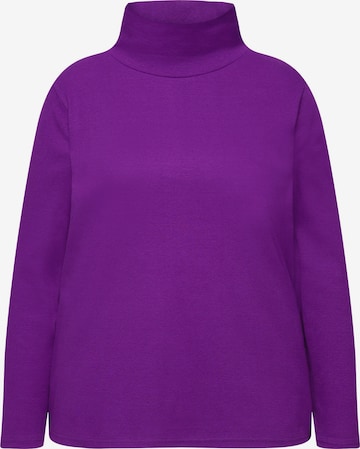 Ulla Popken Sweater in Purple: front