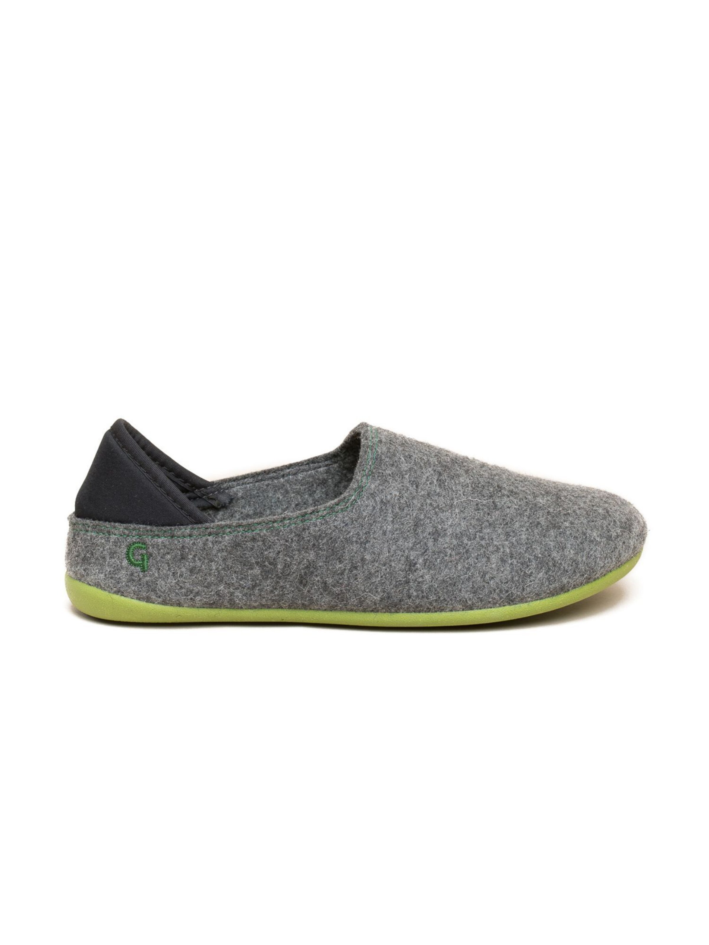 Gottstein Hausschuh 'Filzpantoffel Wool Slip-On'‌‌‌‌ in Grau