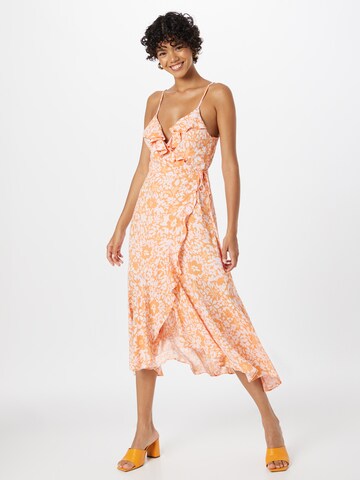 MINKPINK - Vestido de verano 'MARLI' en naranja: frente