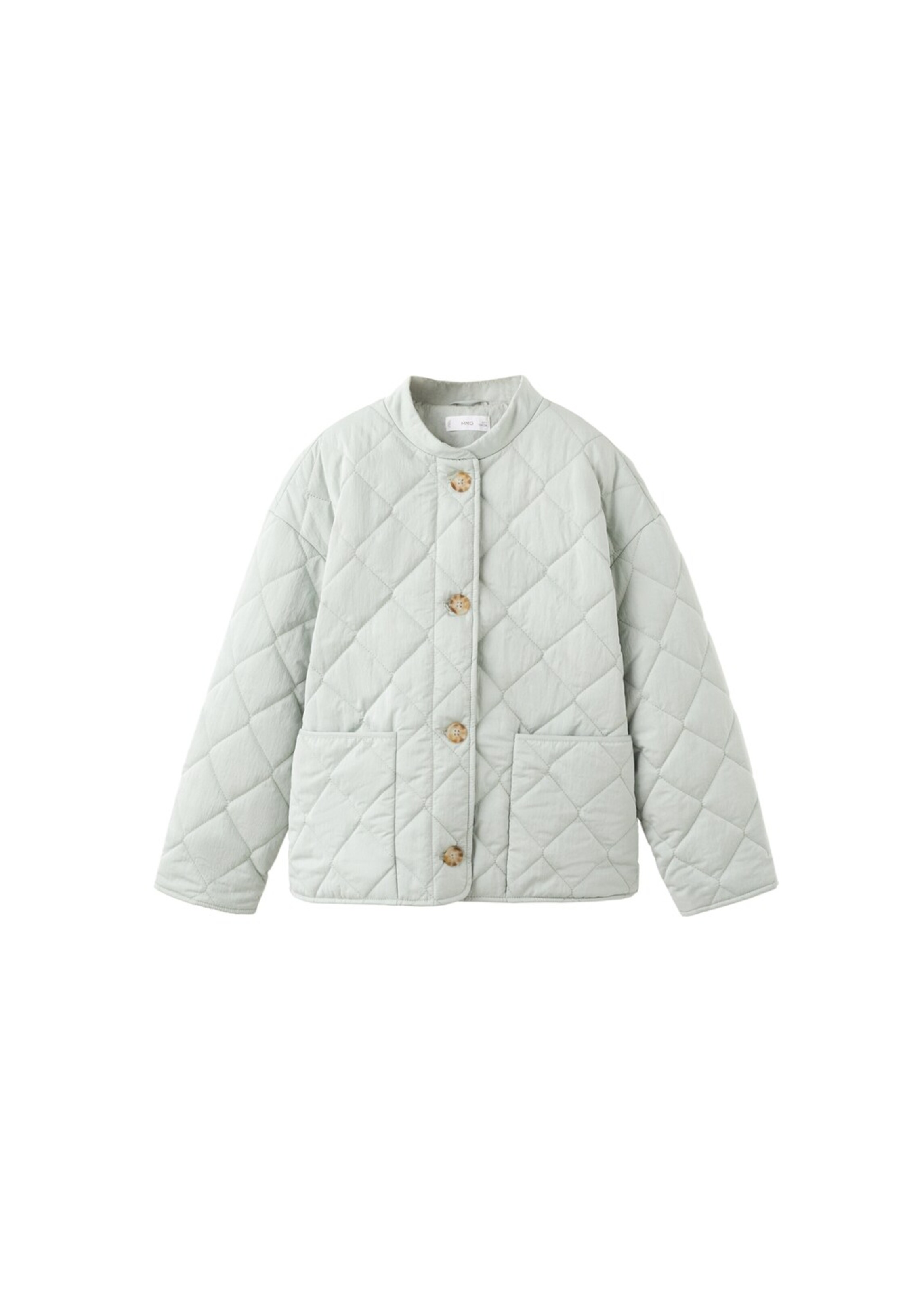 MANGO KIDS Between-Season Jacket 'Denise' in Grey: front