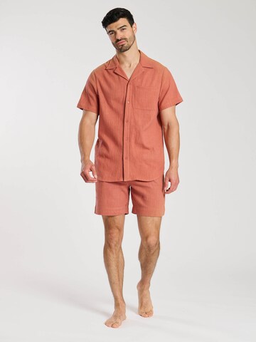Regular Pantalon South Beach en rouge : devant