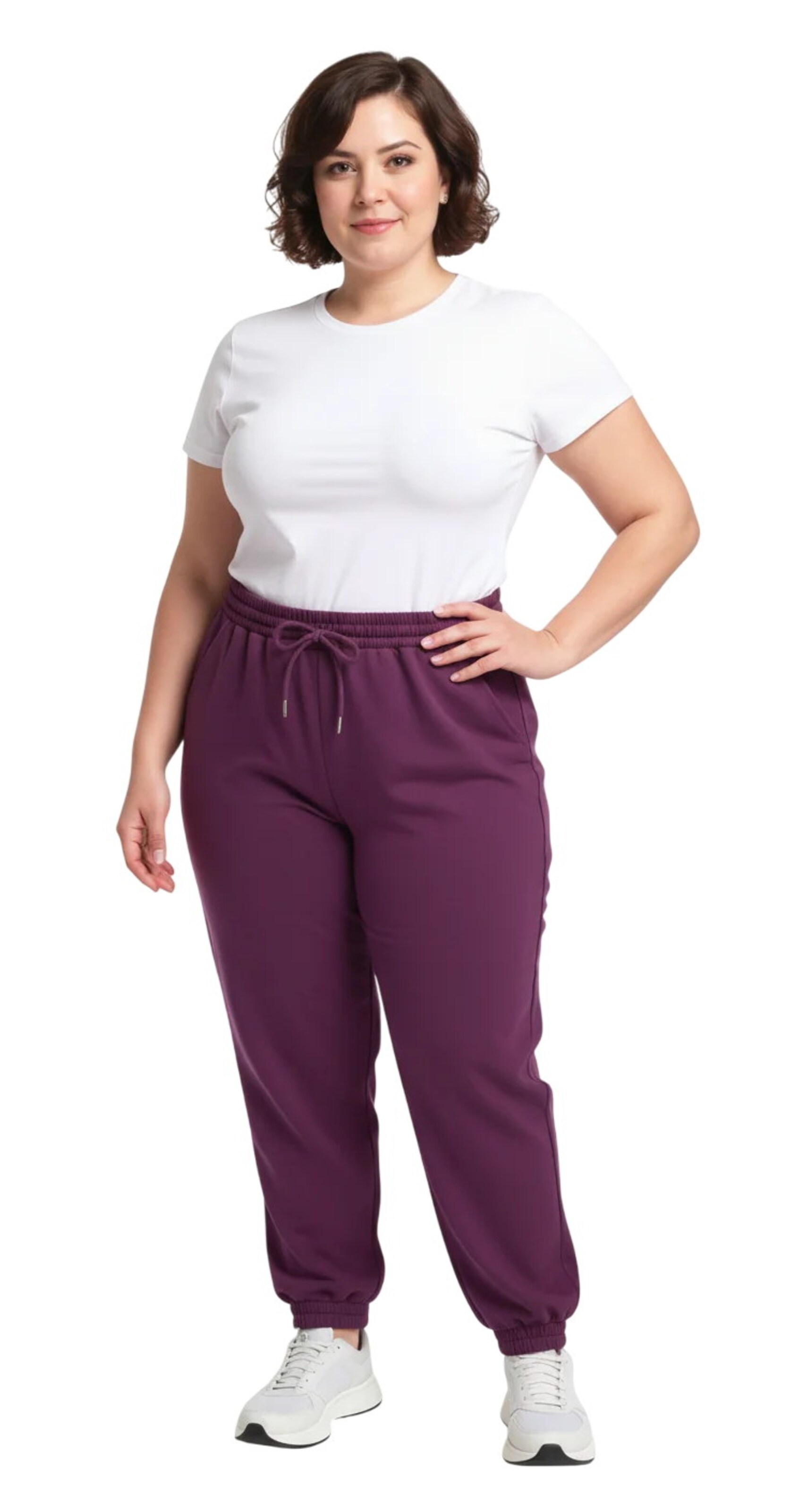 Shape Of You Tapered Hose in Lila