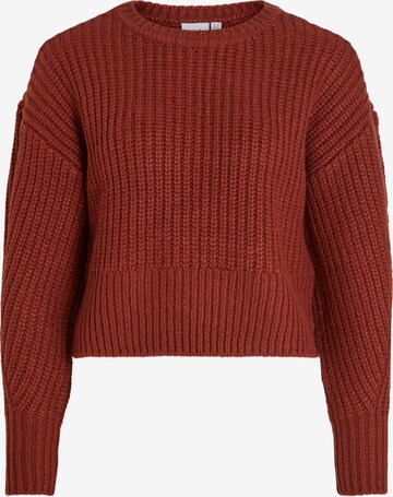 VILA Sweater 'Apoline' in Red: front