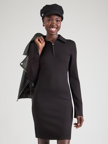 HUGO Φόρεμα 'Nannelisa' σε μαύρο: μπροστά