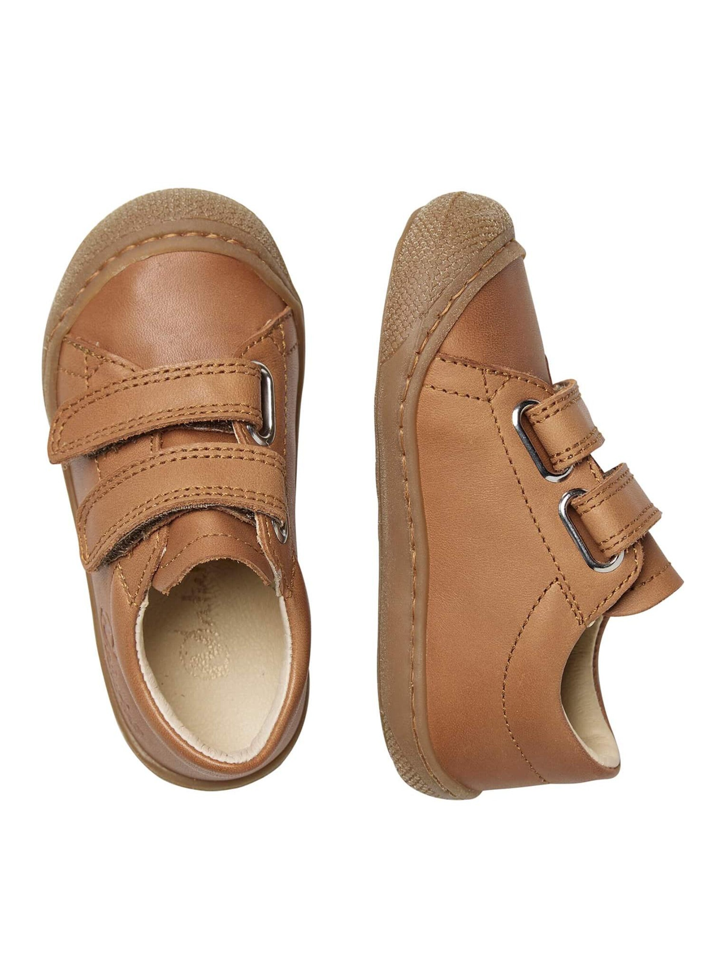 NATURINO Lage schoen 'COCOON LOW VL' in Beige
