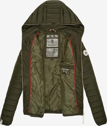 NAVAHOO Between-Season Jacket 'Ich Bin Hübsch' in Green