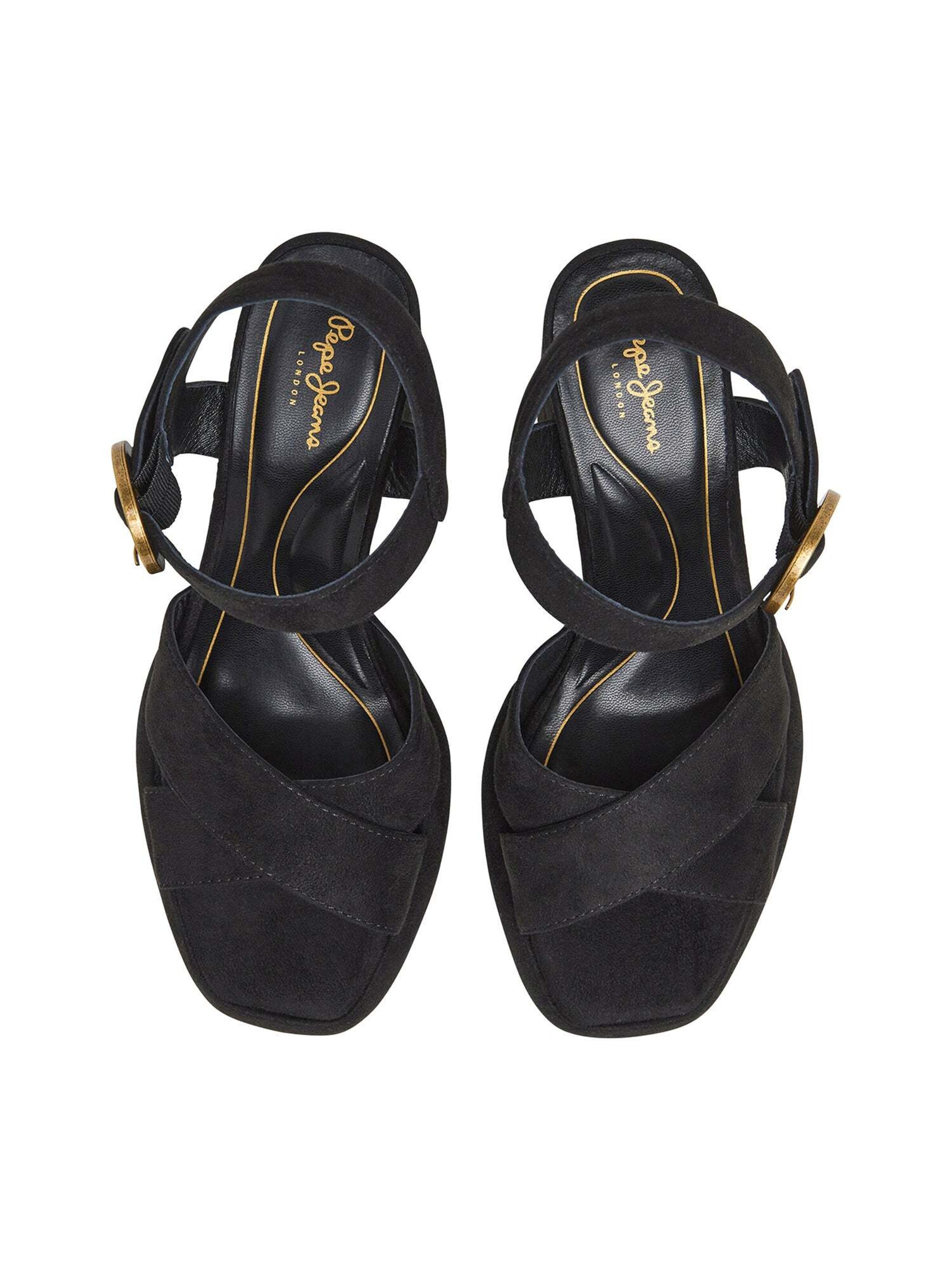 Pepe Jeans Sandale 'Lenny' in Schwarz