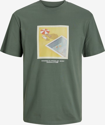 T-Shirt 'Tampa' JACK & JONES en vert : devant