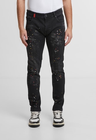 regular Jeans 'Alonso' di 2Y Premium in nero