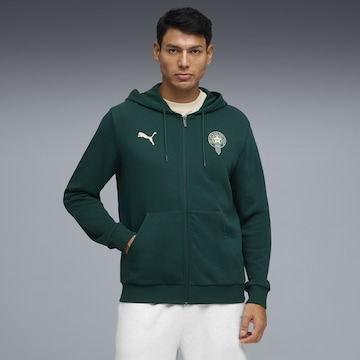 PUMA Sportsweatjacke 'ftblCulture' in Grün