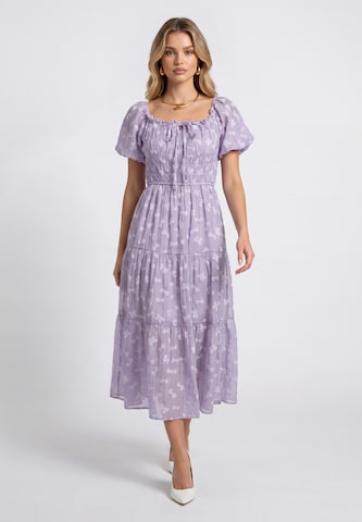 Robe faina en violet