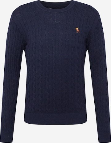 Abercrombie & Fitch Sweater in Blue: front