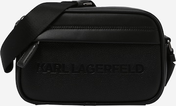 Karl LagerfeldTorba preko ramena 'Lea' - crna boja: prednji dio