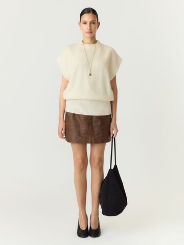 YAS Pullover 'YASEsli' i beige