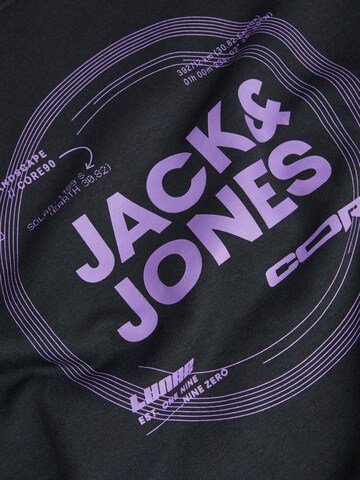 JACK & JONESSweater majica 'PILOU' - crna boja