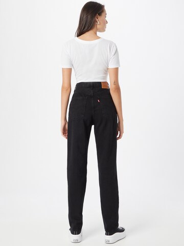 LEVI'S ® Slimfit Jeans '70s High Slim Straight' in Schwarz