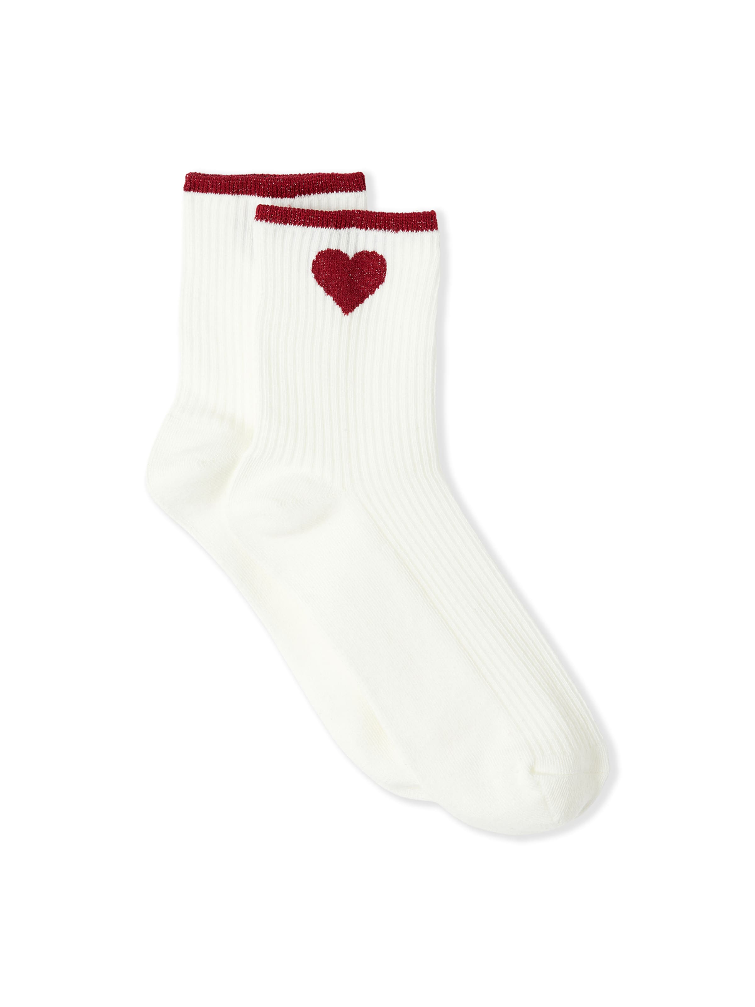 ETAM Socken in Beige: Vorderseite