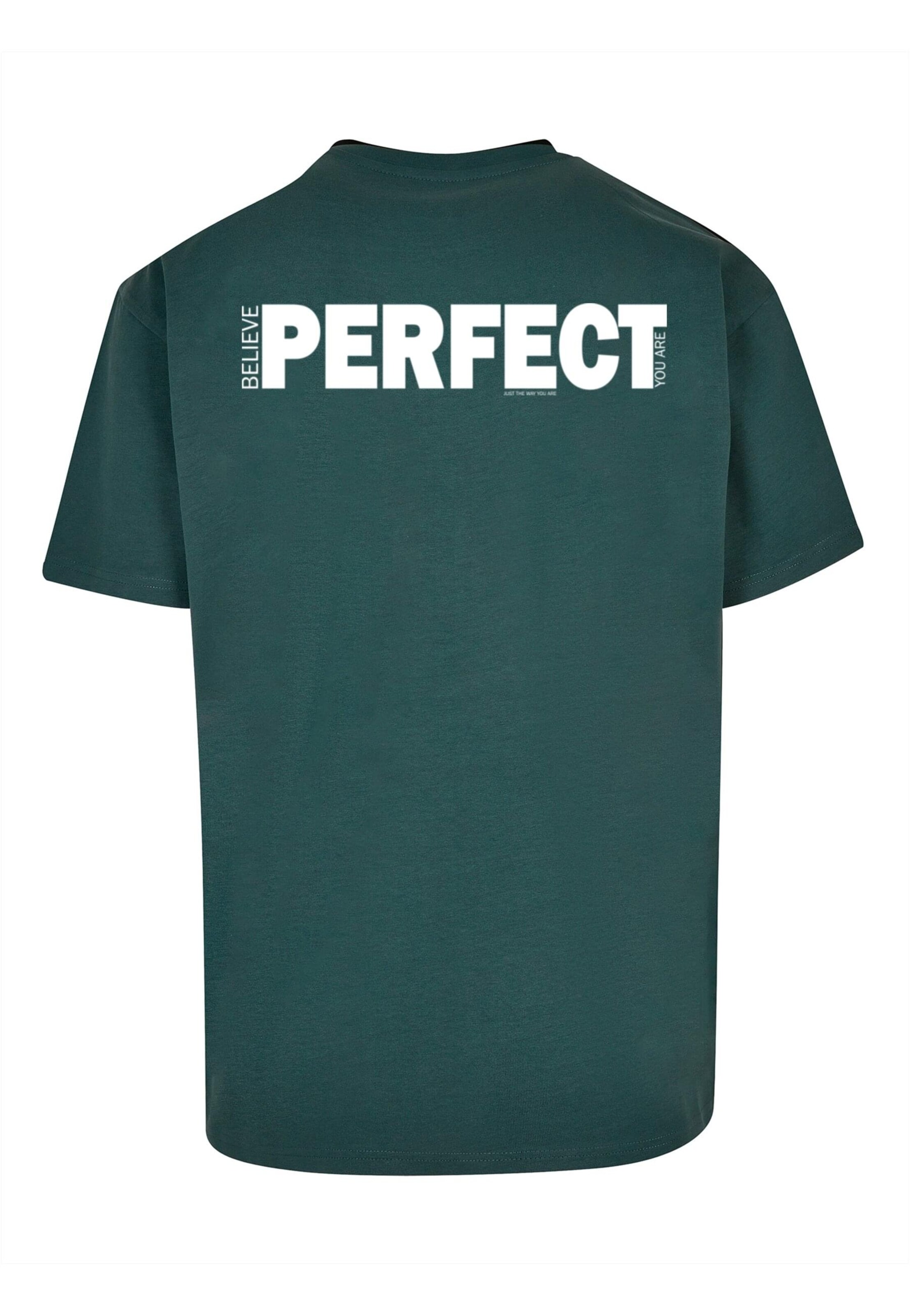 Tricou 'Believe' de la Merchcode pe verde